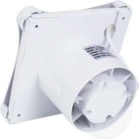 img 2 attached to 🏠 Hon&Guan 4" Home Ventilation Fan: Ultra Silent Garage Exhaust Fan for Kitchen with 5W LED Light