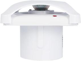 img 1 attached to 🏠 Hon&Guan 4" Home Ventilation Fan: Ultra Silent Garage Exhaust Fan for Kitchen with 5W LED Light