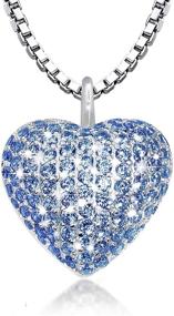 img 4 attached to Sterling Cremation Necklace Keepsake for Girls' Jewelry - ACJFA