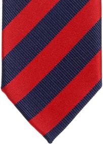 img 1 attached to Retreez Exquisite Regimental Stripe Microfiber: Elevate Your Style with Unmatched Sophistication