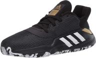 👟 adidas mens bounce sneaker black: the perfect athletic footwear for men logo