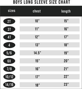 img 1 attached to BROOKLYN VERTICAL Boys 4-Pack: Long Sleeve Soft Cotton Crew Neck Tees, Sizes 2T to 14/16 – Tagless Comfort and Style