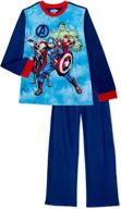 🦸 2 piece avengers marvel boys' sleepwear pajama set logo
