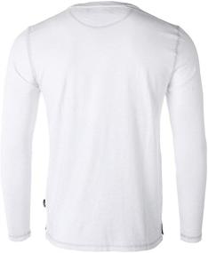 img 3 attached to 👕 ZIMEGO Notch Casual Short Sleeve T-Shirt for Men