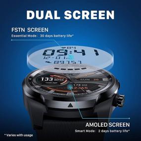 img 2 attached to TicWatch Pro 4G LTE Smartwatch - GPS, NFC, Wear OS by Google, Health Tracker, Calls & Notifications, Music, Swim & Sleep Tracking, Heart Rate Monitor - US Version Смарт-часы TicWatch Pro 4G LTE - GPS, NFC, Wear OS от Google, трекер здоровья, звонки и уведомления, музыка, отслеживание плавания и сна, монитор сердечного ритма - Американская версия