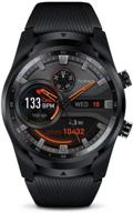 ticwatch pro 4g lte smartwatch - gps, nfc, wear os by google, health tracker, calls & notifications, music, swim & sleep tracking, heart rate monitor - us version смарт-часы ticwatch pro 4g lte - gps, nfc, wear os от google, трекер здоровья, звонки и уведомления, музыка, отслеживание плавания и сна, монитор сердечного ритма - американская версия логотип