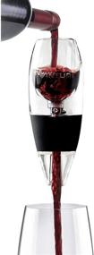 img 4 attached to 🍷 Vinturi Black Red Wine Aerator with Base for Enhanced Flavors and Silky Finish