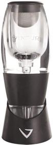 img 2 attached to 🍷 Vinturi Black Red Wine Aerator with Base for Enhanced Flavors and Silky Finish