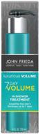 john frieda luxurious volume 7-day in-shower 💆 hair treatment for long-lasting volume - 4 ounces logo