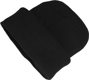 img 2 attached to ❄️ Winter Warm Balaclava for Outdoor Sports - MENOLY 3-Hole Knitted Full Face Cover Ski Cover for Men and Women, in Black