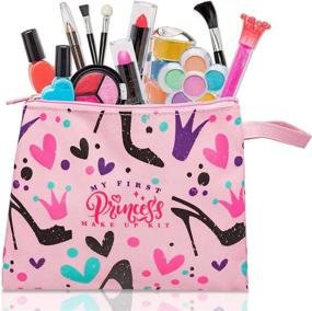 img 4 attached to 👸 Complete First Princess Make Kit: Every Makeup Essential You Need!