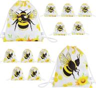 bee party gift bags decorations logo