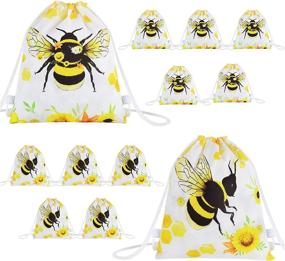 img 4 attached to Bee Party Gift Bags Decorations