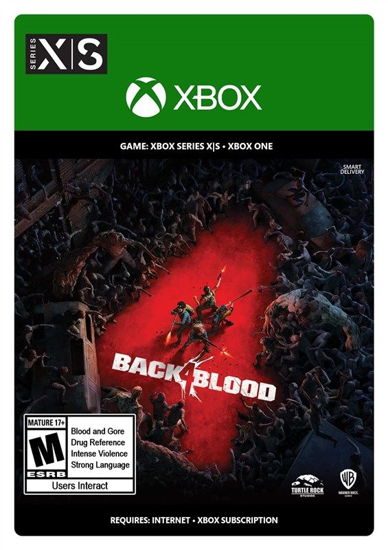back blood standard xbox digital 로고