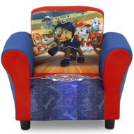 🐾 nick jr. paw patrol upholstered chair by delta children logo