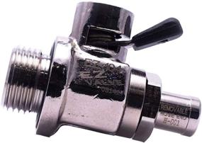 img 4 attached to 🔧 Convenient EZ-104(18mm-1.5) EZ Oil Drain Valve & Removable Hose Combo for Easy Oil Changes