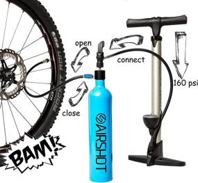 img 3 attached to 🚲 Tubeless Tire Inflator 1.15l - Advanced Airshot