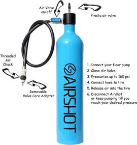 img 2 attached to 🚲 Tubeless Tire Inflator 1.15l - Advanced Airshot