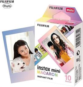 img 2 attached to 📸 Fujifilm Instax Mini 11 Ice Blue Instant Camera Bundle: Fuji Case, Photo Album, 10 Monochrome Films & Character Edition