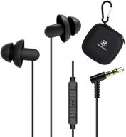 🎧 sleep earbuds: ultra soft silicone headphones for side sleepers, snoring, travel, relaxation - 2 pairs logo