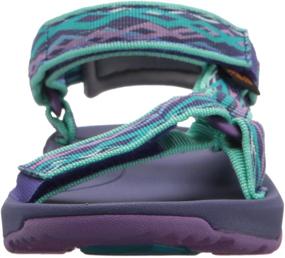 img 3 attached to Teva Delmar Purple Girls' Athletic Hurricane Sandal: Stylish Comfort for Active Feet