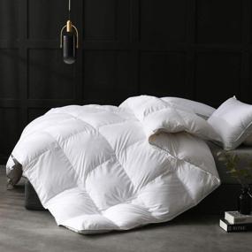 img 4 attached to APSMILE Luxurious European Comforter Ultra Soft