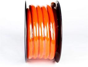 img 2 attached to Bully Performance Audio 2/0 Gauge Orange Flexible CCA 25ft Power/Ground Wire Kit - Copper Clad Aluminum Cables Battery Wire Cable