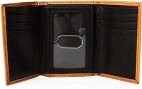 img 1 attached to Nocona Mens Tricross Trifold Size: The Ideal Men's Wallet