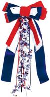 🎉 патриотическая лента для вечеринки (красный, белый и синий) - 1 шт., 1 упаковка. логотип