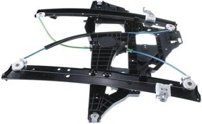 img 1 attached to 🚗 Front Left Driver Side Power Window Regulator with Panel Replacement for Ford Expedition Lincoln Navigator 2003-2006 - No Motor Included