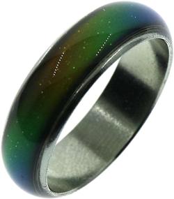 img 3 attached to 💍 Unleash Your Emotions with Ms.Iconic 6MM Color Changing Mood Ring Bang (9)
