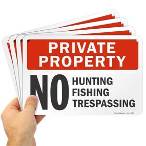 img 4 attached to 🚫 Aluminum SmartSign for Private Property Trespassing