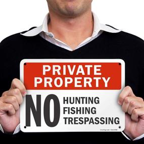 img 2 attached to 🚫 Aluminum SmartSign for Private Property Trespassing