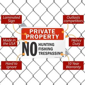 img 3 attached to 🚫 Aluminum SmartSign for Private Property Trespassing