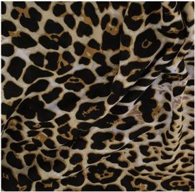 img 1 attached to 🐆 AIWANK Leopard Print Scarf - Large Blanket Wrap Shawl for Women, Stylish Cheetah Scarves