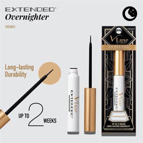 img 3 attached to 🏻 V-Luxe Extended Collection: DIY Eyelash Extension Overnighter - Enhancing Durability, Foolproof &amp; Smudge-Free