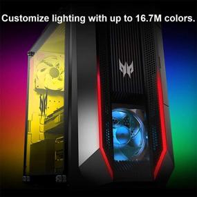 img 1 attached to 💻 High-Performance Acer Predator Orion 3000 Gaming Desktop: Intel Core i7-10700, GeForce RTX 2060 Super, 16GB DDR4, 512GB SSD, 1TB HDD, WiFi 6, RGB Keyboard and Mouse