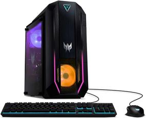 img 4 attached to 💻 High-Performance Acer Predator Orion 3000 Gaming Desktop: Intel Core i7-10700, GeForce RTX 2060 Super, 16GB DDR4, 512GB SSD, 1TB HDD, WiFi 6, RGB Keyboard and Mouse