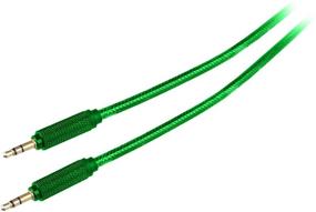 img 2 attached to Lilware Braided Nylon Transparent PVC Jacket 1M Aux Audio Cable 3