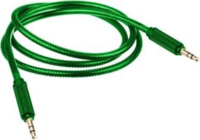 img 3 attached to Lilware Braided Nylon Transparent PVC Jacket 1M Aux Audio Cable 3