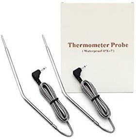 img 1 attached to 🌡️ Replacement Waterproof Thermometer Hybrid Probe for Thermopro TP20 TP17 TP16 TP09B TP08 TP07 TP06s TP04, Famili MT004, OT007, OT009, TP-10, MT-16, OT-08, Habor HCP5H