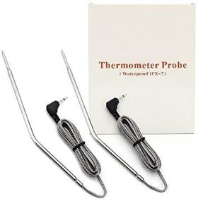 img 2 attached to 🌡️ Replacement Waterproof Thermometer Hybrid Probe for Thermopro TP20 TP17 TP16 TP09B TP08 TP07 TP06s TP04, Famili MT004, OT007, OT009, TP-10, MT-16, OT-08, Habor HCP5H