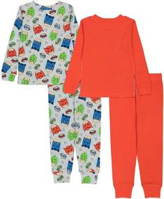 img 3 attached to 🌙 Boys' Snug Fit Cotton Pajamas by PJ Masks