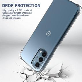 img 1 attached to 📱 Foluu OnePlus Nord N200 5G Case – Crystal Clear, Scratch Resistant TPU Rubber Skin Silicone Phone Case Cover for OnePlus Nord N200 5G 2021