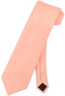 vesuvio napoli necktie solid peach logo