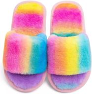 slippers sandals leopard rainbow numeric_13_point_5 logo