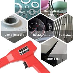 img 3 attached to ATOLS Plastic Welding Machine Car Bumper Repair Kit – 50W Hot Stapler Plastic Repair Kit, Hot Staple Gun Car Bumper Crack Repair Kit with Plier, Flat/Outside Corner/Inside Corner/Wave Staples for Enhanced SEO