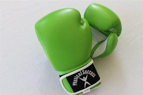 img 4 attached to 🥊 12oz Lime Green Boxing Gloves (One Pair)