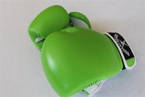 img 3 attached to 🥊 12oz Lime Green Boxing Gloves (One Pair)