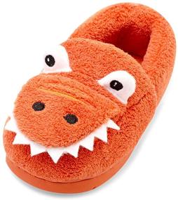 img 2 attached to BENHERO Toddler Slippers Cartoon Dinosaur Boys' Shoes